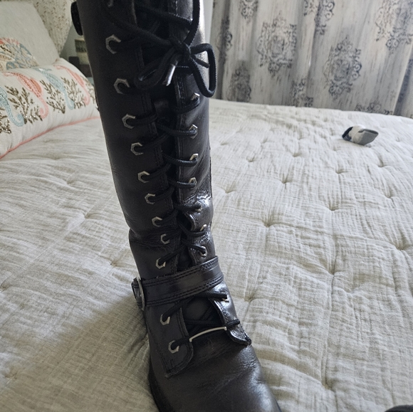7.5 Harley Davison womens riding boot - Picture 4 of 4